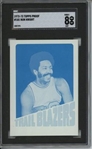 1972 Topps #101 Ron Knight 9 card progressive proof.